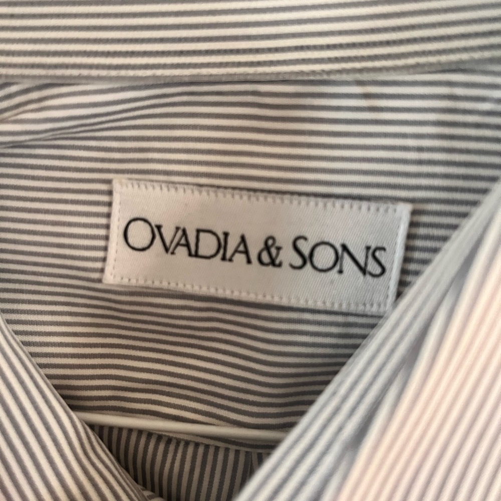 Euc Ovadia & Sons Custom Button Down - image 2